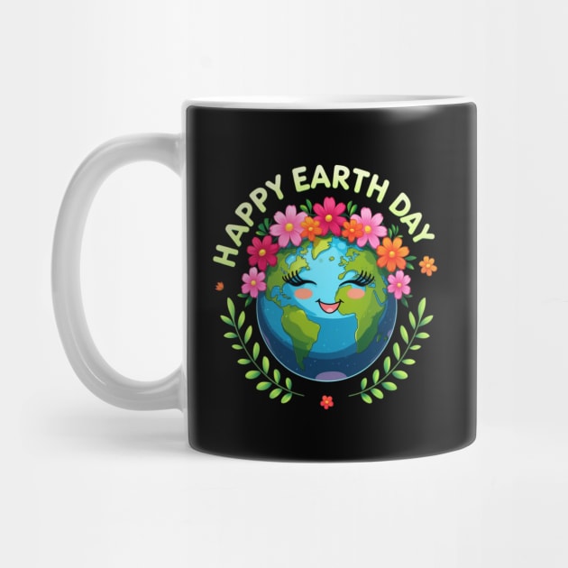 Happy Earth Day by Creatifly Graphic Tees